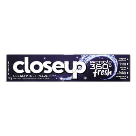 Gel Dental Closeup Proteção 360° Fresh Eucalyptus Freeze 90g Gel Dental Closeup Proteção 360° Fresh Eucalyptus Freeze 90g