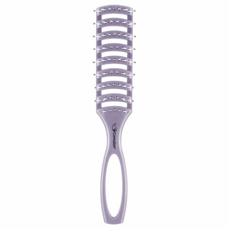 Escova para Cabelo Vazada Lilás Condor Bellê