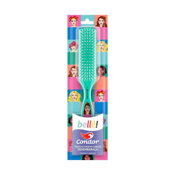 Escova Cabelo CONDOR Bellê Plana 1un