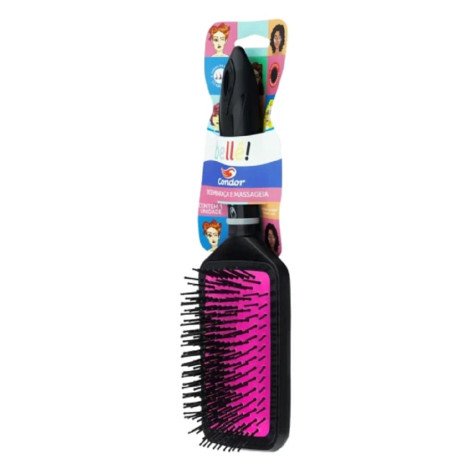Escova Cabelo Condor Raquete Belle