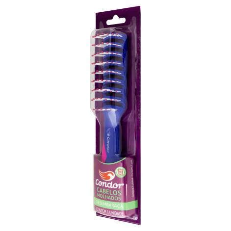 Escova Para Cabelo Base Vazada Retangular Joy Condor