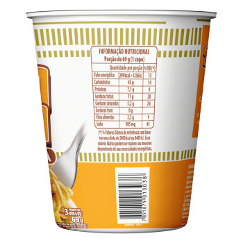 Cup Noodles Nissin Galinha Caipira 69g