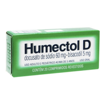 Humectol D Hypera Caixa 20 Comprimidos Revestidos Humectol D Hypera Caixa 20 Comprimidos Revestidos