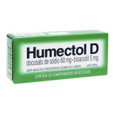 Humectol D Hypera Caixa 20 Comprimidos Revestidos