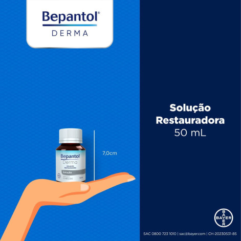 Solução Restaudora Bepantol Derma para Cabelos 50ml Solução Restaudora Bepantol Derma para Cabelos 50ml