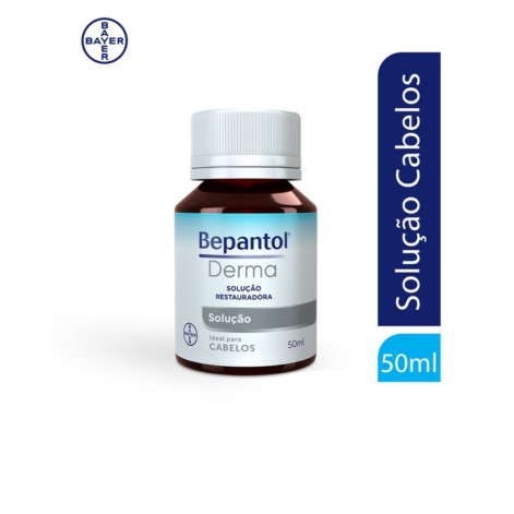Solução Restaudora Bepantol Derma para Cabelos 50ml Solução Restaudora Bepantol Derma para Cabelos 50ml