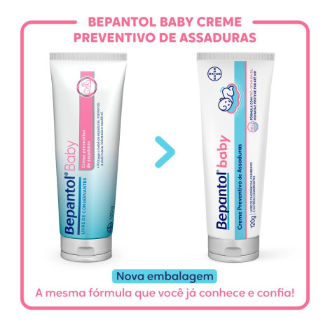 Creme para Assaduras Bepantol Baby Preventivo 120g Creme para Assaduras Bepantol Baby Preventivo 120g