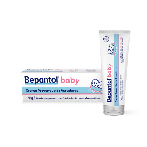 Creme para Assaduras Bepantol Baby Preventivo 120g Creme para Assaduras Bepantol Baby Preventivo 120g