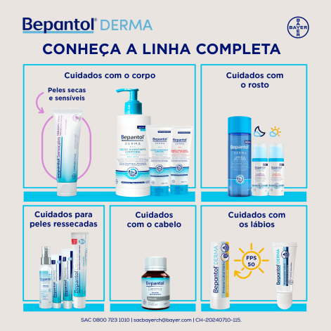 Loção Corporal Bepantol Derma Hidratante Restaurador Pele Seca 400ml