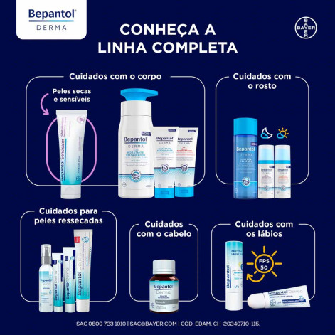 Bepantol Derma Hidratante Restaurador - Loção Corporal Diária Pele Seca