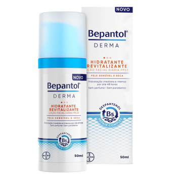 Loção Facial Hidratante Revitalizante Bepantol Derma 50ml
