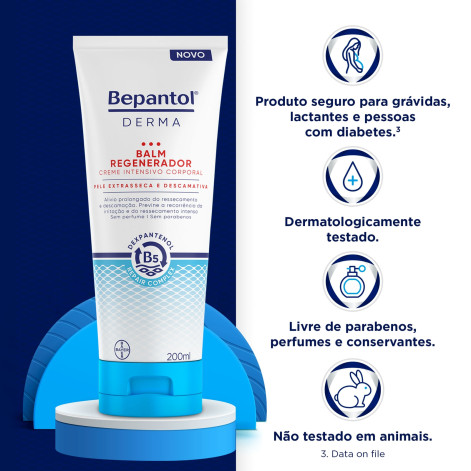 Bepantol Derma, Hidratante para Pele Extrasseca e Descamativa 200ml