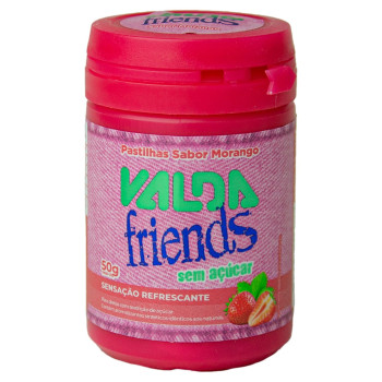Valda Friends Morango Pote 50G Valda Friends Morango Pote 50G