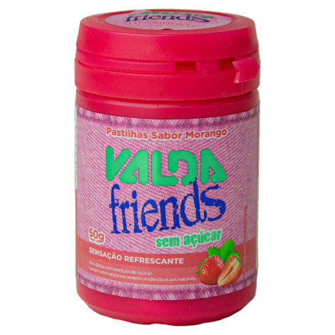 Valda Friends Morango Pote 50G