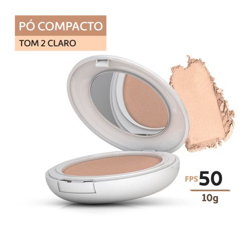 Protetor Solar Facial Episol FPS 50 Tom 2 Pó Compacto 10g