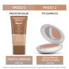 Protetor Solar Facial Episol FPS 50 Tom 3 Pó Compacto 10g