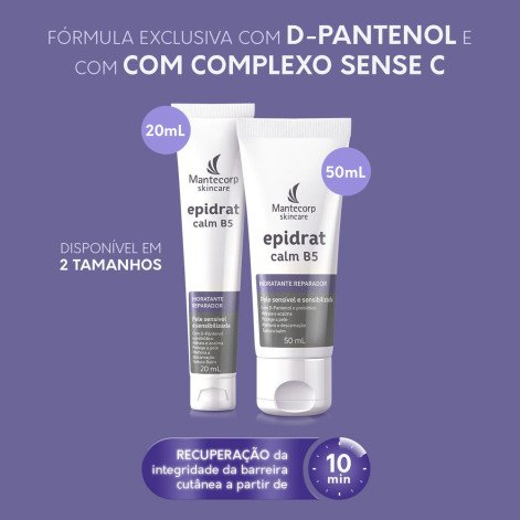 Hidratante Facial Reparador Epidrat Calm B5 50ml