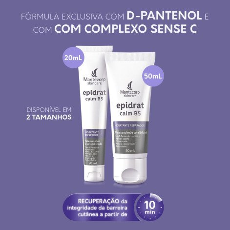 Hidratante Facial Reparador Epidrat Calm B5 20ml