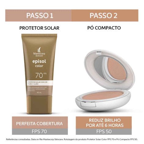 Episol Color FPS 70 Tom 2 Claro 40ml