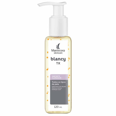 Sabonete Líquido Facial Clareador Mantecorp Blancy TX com 120ml