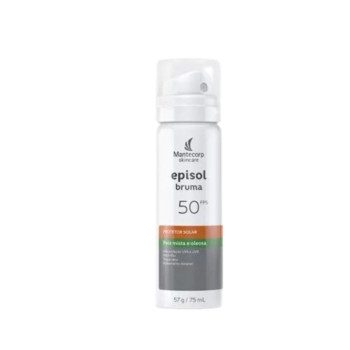 Protetor Solar Facial Episol Bruma FPS50 Pele Mista e Oleosa 75ml