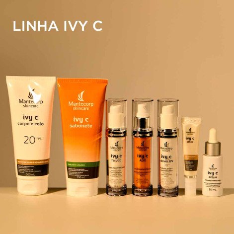  Sabonete Líquido Facial Ivy C com 200ml