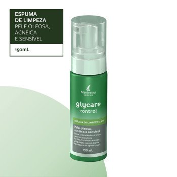 Espuma de Limpeza Facial Suave Glycare Control 150ml Espuma de Limpeza Facial Suave Glycare Control 150ml