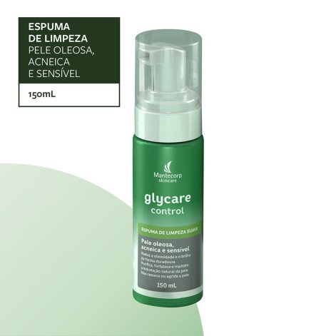 Espuma de Limpeza Facial Suave Glycare Control 150ml Espuma de Limpeza Facial Suave Glycare Control 150ml