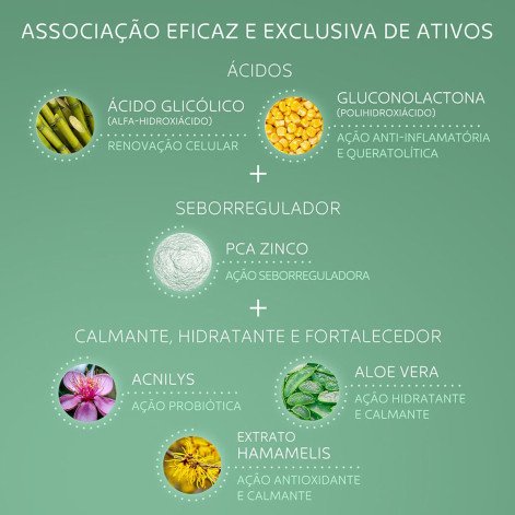Espuma de Limpeza Facial Suave Glycare Control 150ml Espuma de Limpeza Facial Suave Glycare Control 150ml