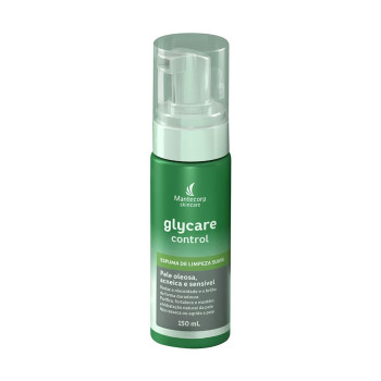 Espuma de Limpeza Facial Suave Glycare Control 150ml