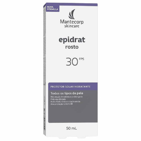 Protetor Solar Hidratante Epidrat Rosto FPS30 50ml Protetor Solar Hidratante Epidrat Rosto FPS30 50ml