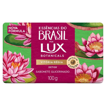 Sabonete Em Barra Lux Botanicals Essências Do Brasil Vitória-Régia 100g