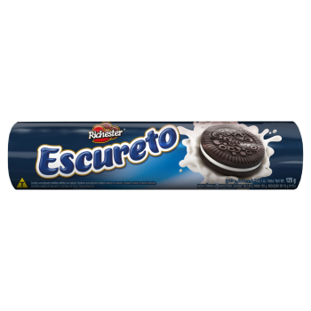Biscoito Richester Escureto 125g Biscoito Richester Escureto 125g