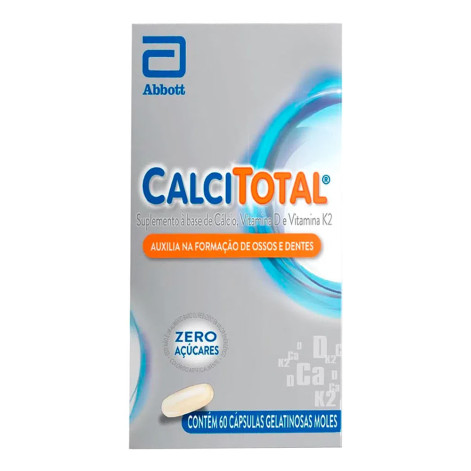 Calcitotal Abbott 60 Cápsulas Gelatinosas Calcitotal Abbott 60 Cápsulas Gelatinosas