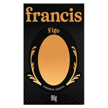 Sabonete Francis Class Preto 90G Sabonete Francis Class Preto 90G