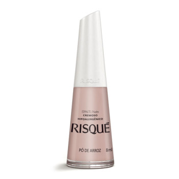 Esmalte Risqué Cremoso Pó de Arroz 8ml
