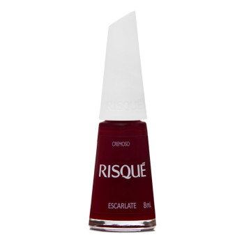 Esmalte Risqué Vermelho Cremoso Escarlate 8ml Esmalte Risqué Vermelho Cremoso Escarlate 8ml