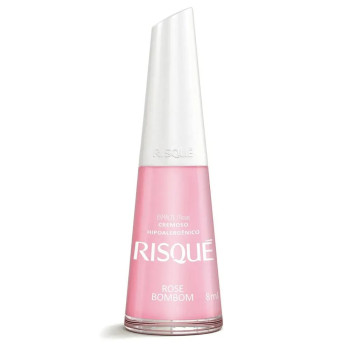 Esmalte Risqué Cremoso Rose Bombom 8ml