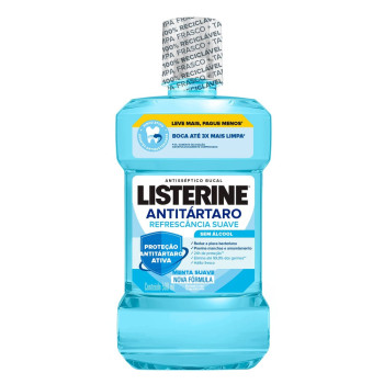 Enxag Buc Listerine Tart Contr 500ML