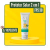 Protetor Solar + Repelente OAZ FPS 30 120ml