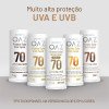 Protetor Solar Facial em Stick OAZ Eurofarma FPS70 Incolor 12,5g