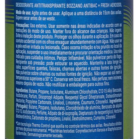 Desodorante Aerosol Bozzano 90G Fresh Desodorante Aerosol Bozzano 90G Fresh