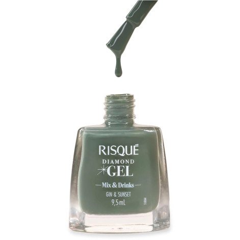 Esmalte Risqué Diamond Gel Gin & Sunset 9,5ml