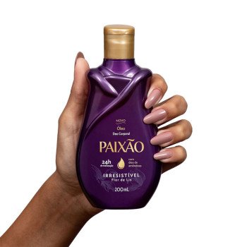 Óleo Deo Corporal Paixão Irresistível Flor De Lis 200ml
