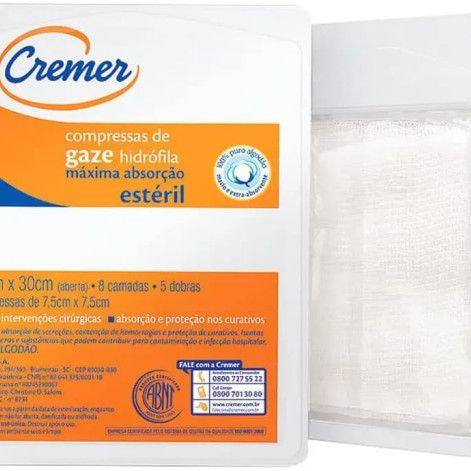 Compressa de Gaze Cremer 5 Unidades