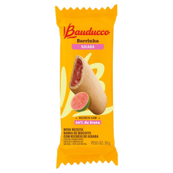Barrinha Bauducco Recheada Goiaba 30g