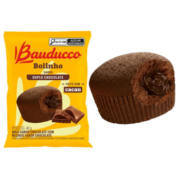 Bolinho Bauducco Duplo Chocolate 40g