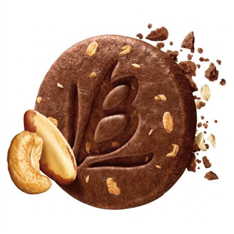 Biscoito Bauducco Cacau e Castanha Integral 170g
