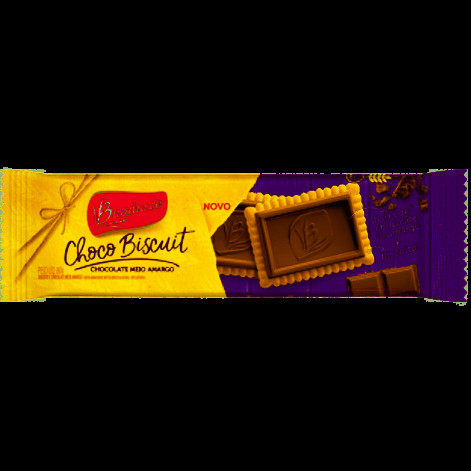 Biscoito Bauducco Chocolate Meio Amargo 80g