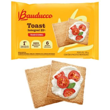 Torrada Bauducco Tradicional 6 unidades 128g